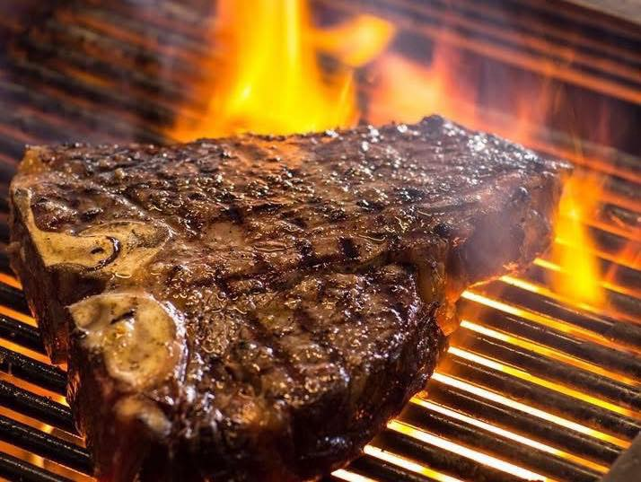Стек на Mibrasa BBQ